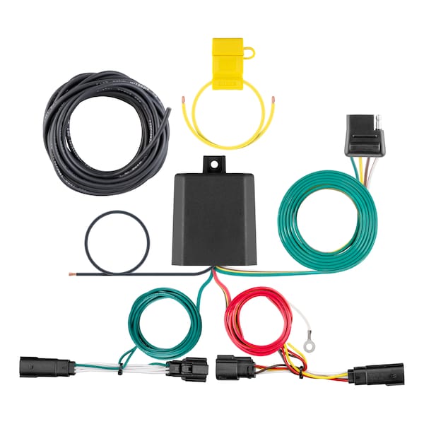 Custom Wiring Harness (4-Way Flat Output), 56437